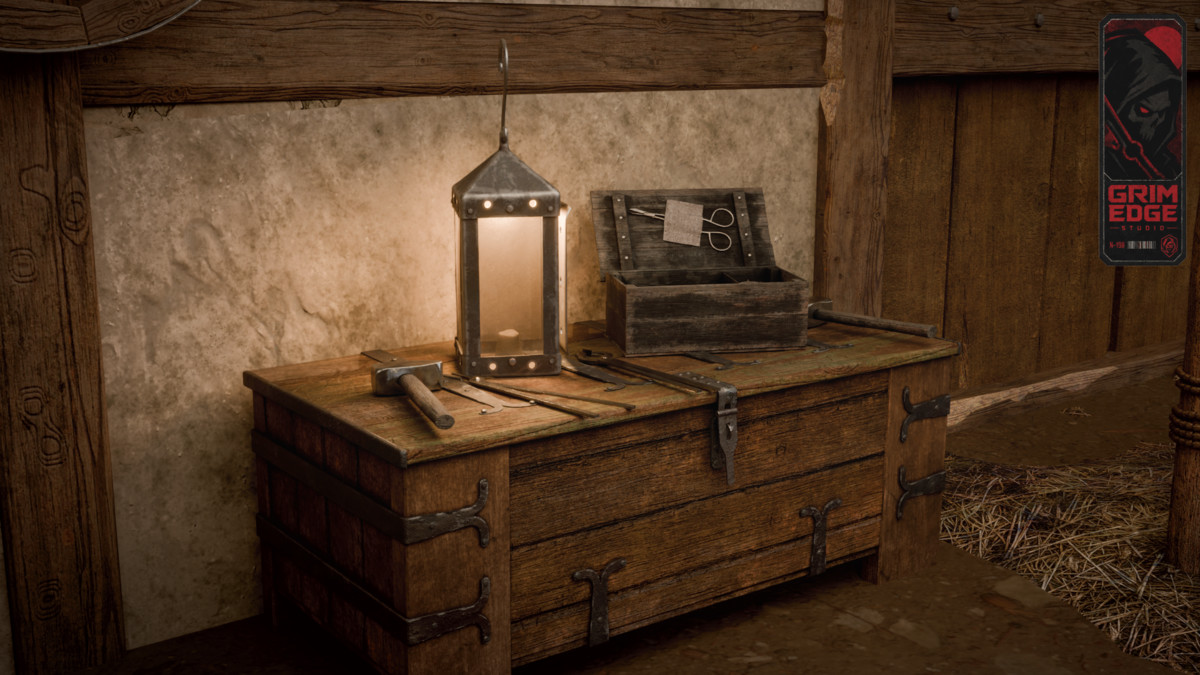 Medieval Village Stable