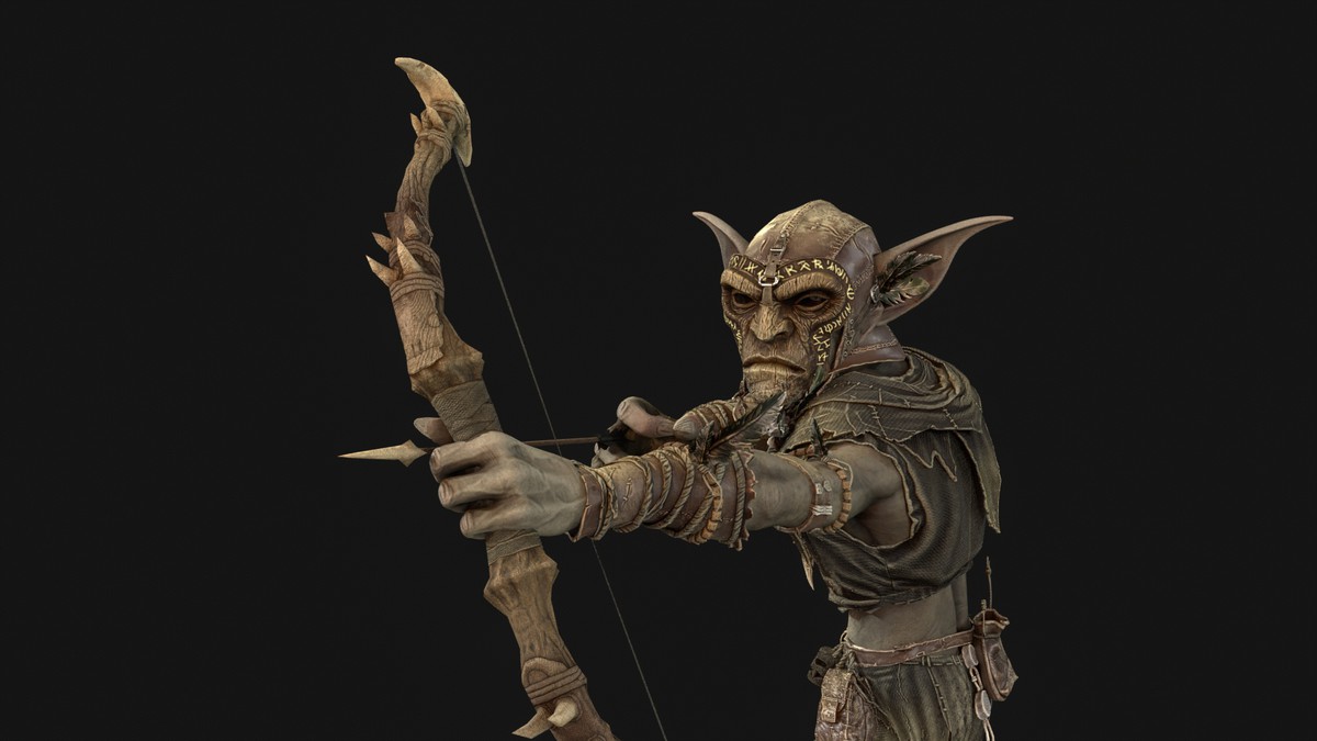 Goblin Archer Game Ready