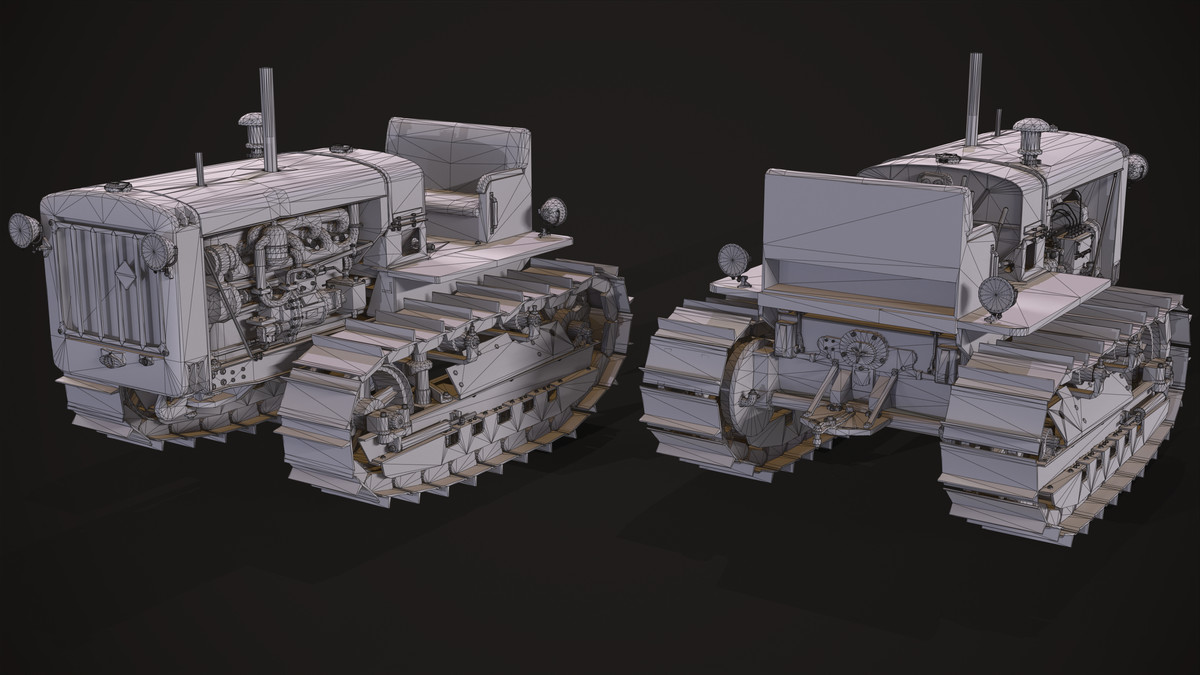 Tractor S-65 WW II