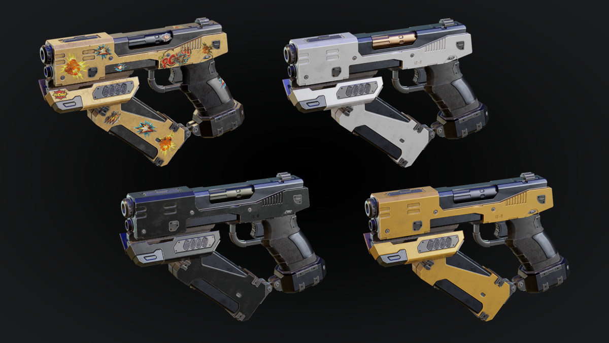 Weapon IMPACT - Animated Gun Bundle