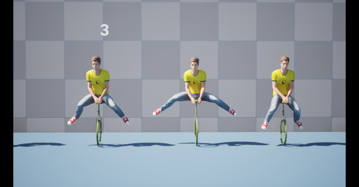 Unicycle Animation