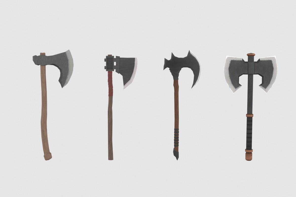 Stylized Barbarian Warrior Pack - Animated Characters (Male & Female)