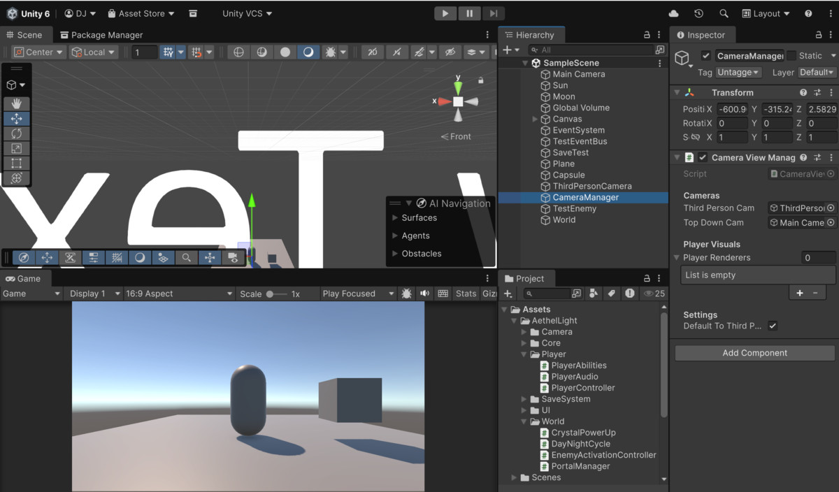 AethelLight Advanced Game Systems