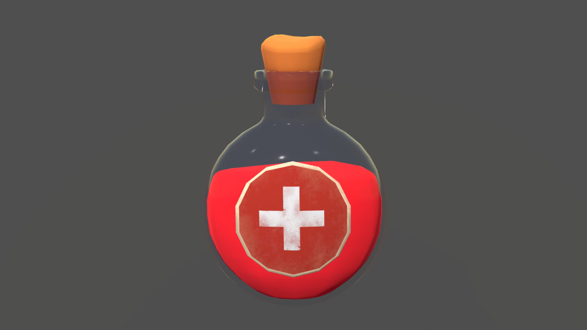 First aid kit–Low Poly