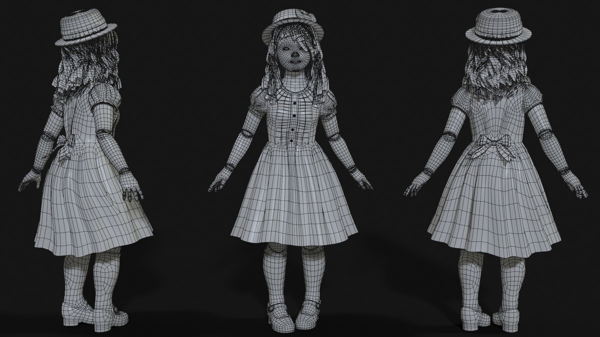 Mannequin girl — Doll and Demon Bundle