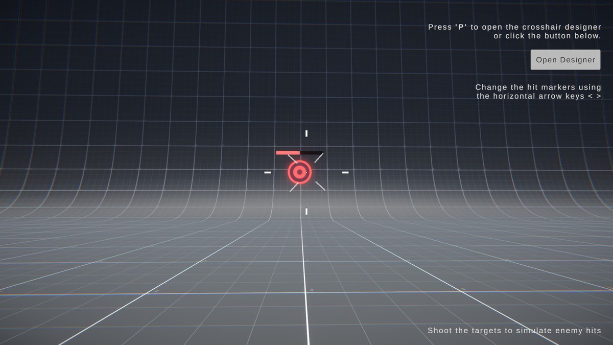 Crosshair X - Runtime Customizable Reticle