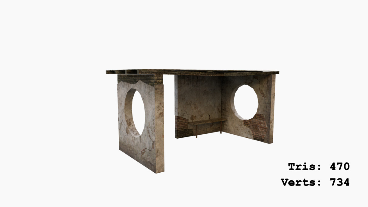 Abandoned Apocalyptic Buildings Mega Pack