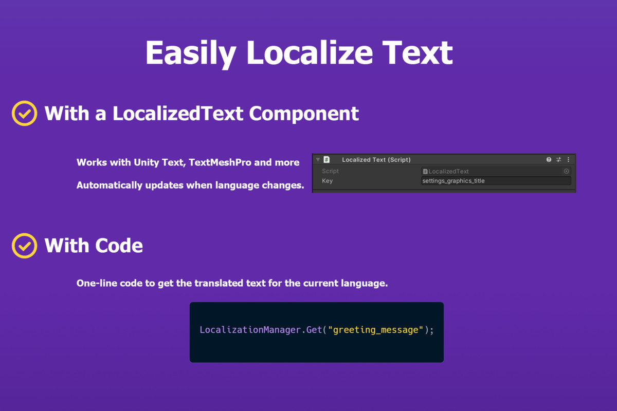 Localization Manager Localization Manager