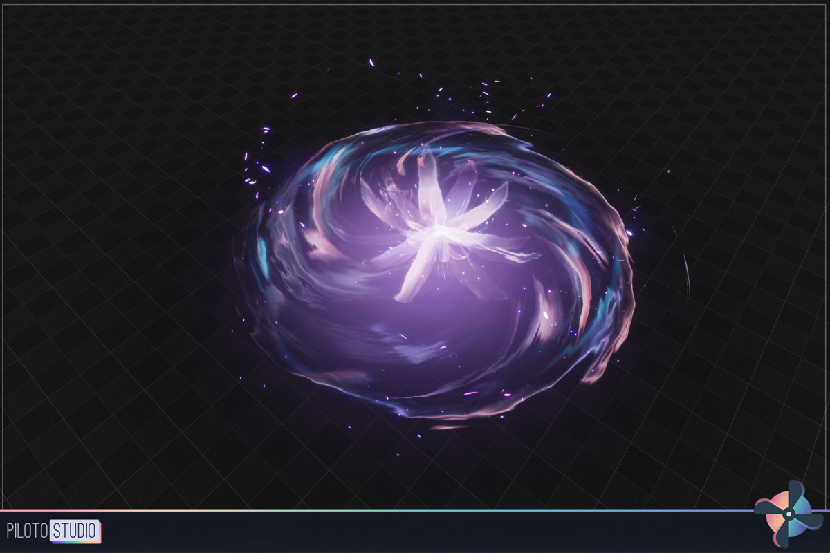 Realistic Spirit Blossom Spells VFX