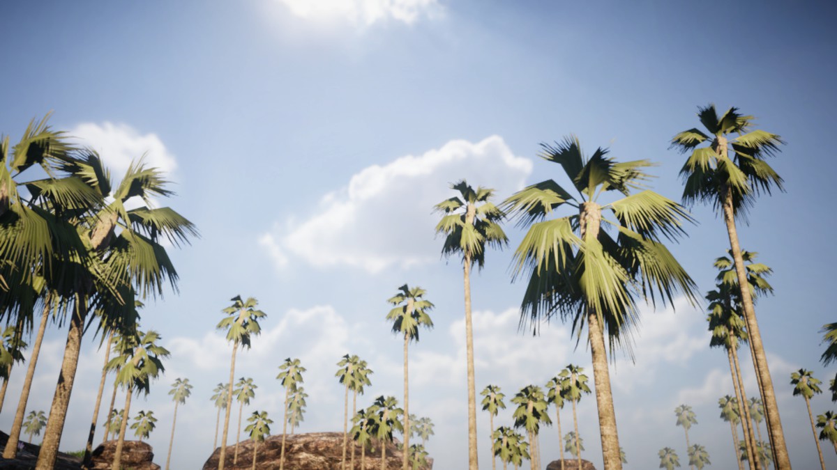 Mobile Palm Tree Bundle (for URP)