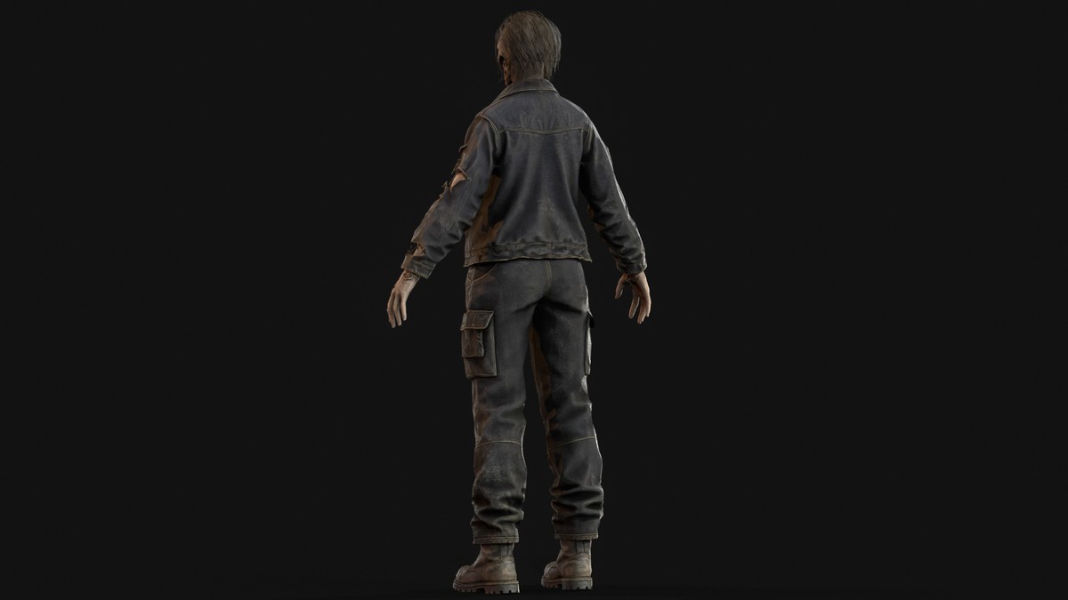 Zombie Worker Girl Two