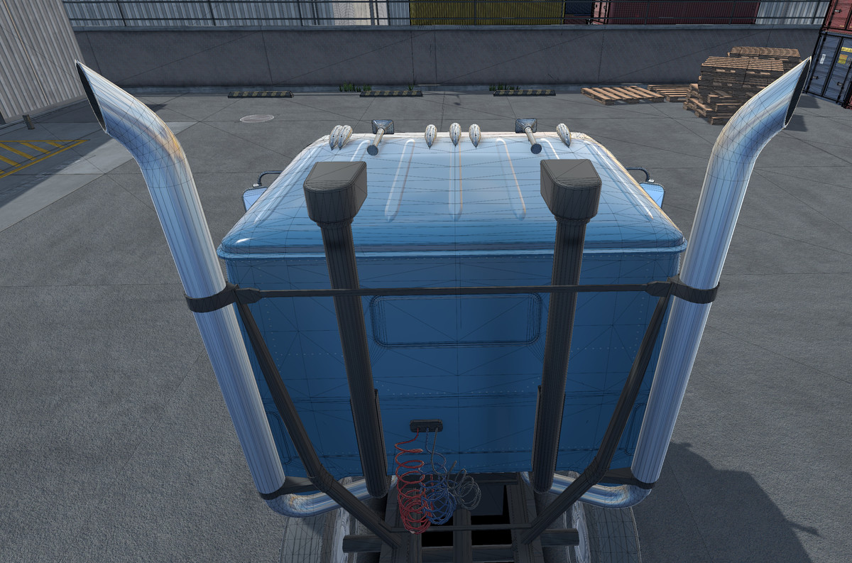 TwinSteer cabover truck