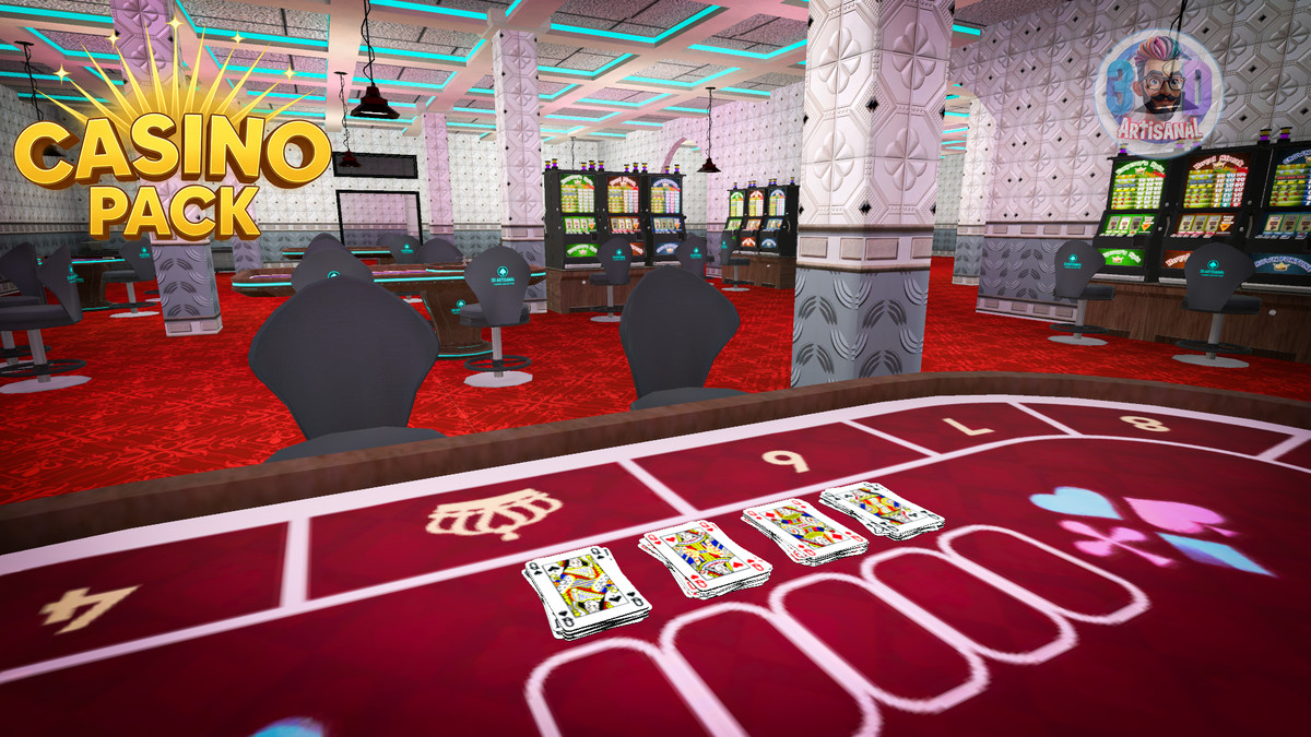 3D Artisanal’s Casino Environment Pack