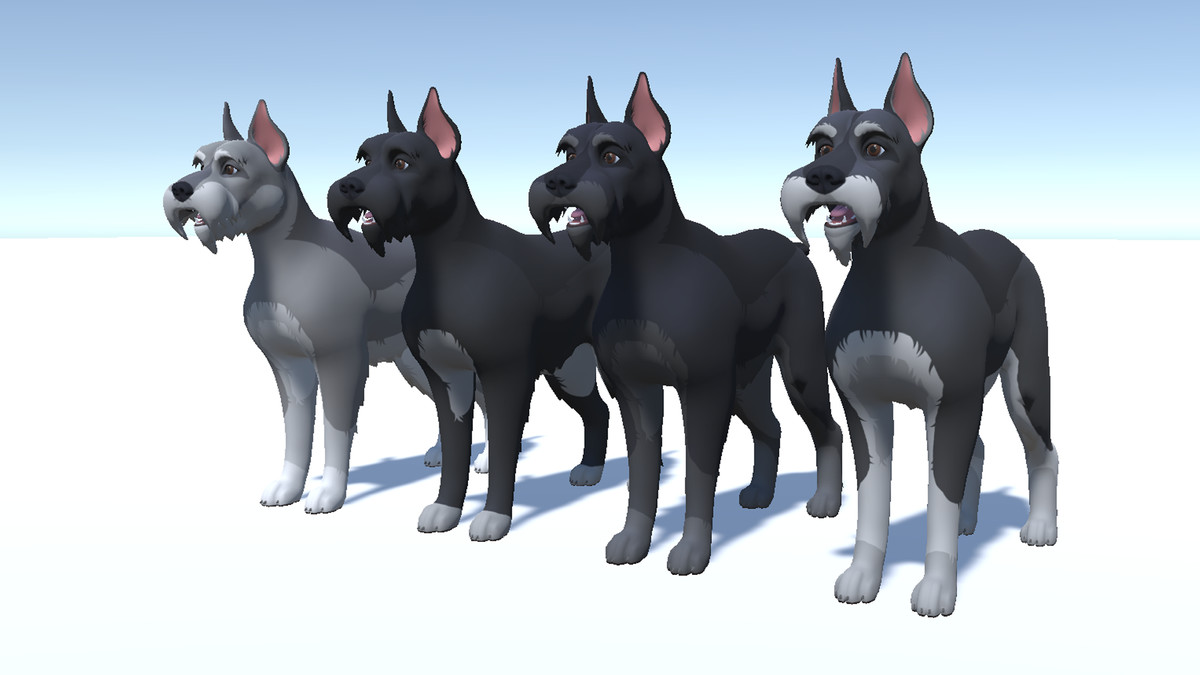 Cartoon Dog - Schnauzer