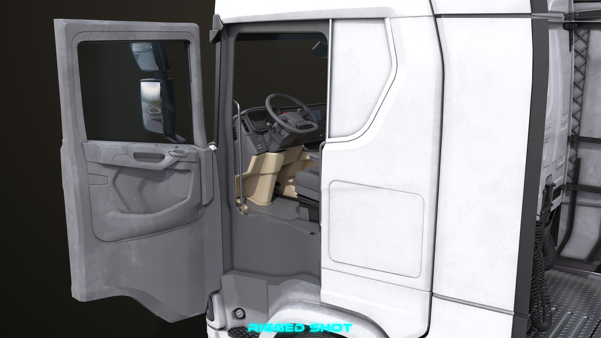 Chassis 06 Generic White URP HDRP Textures