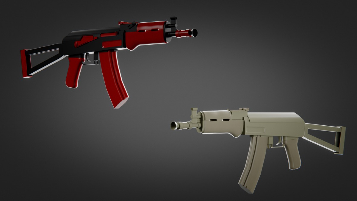 Ultimate Weapon Pack — 23 Guns + 943 Skins (Low Poly, Stylized, FPS/TPS Ready)