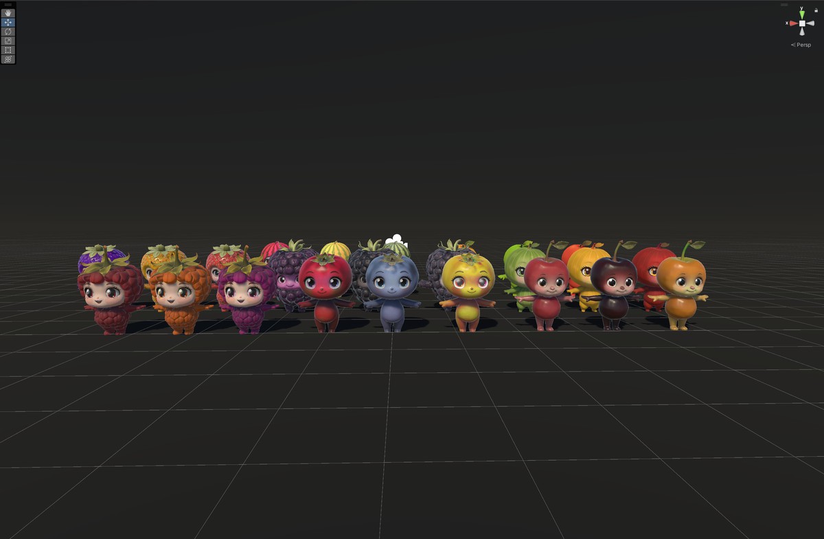 Chibi Fruit Pack One