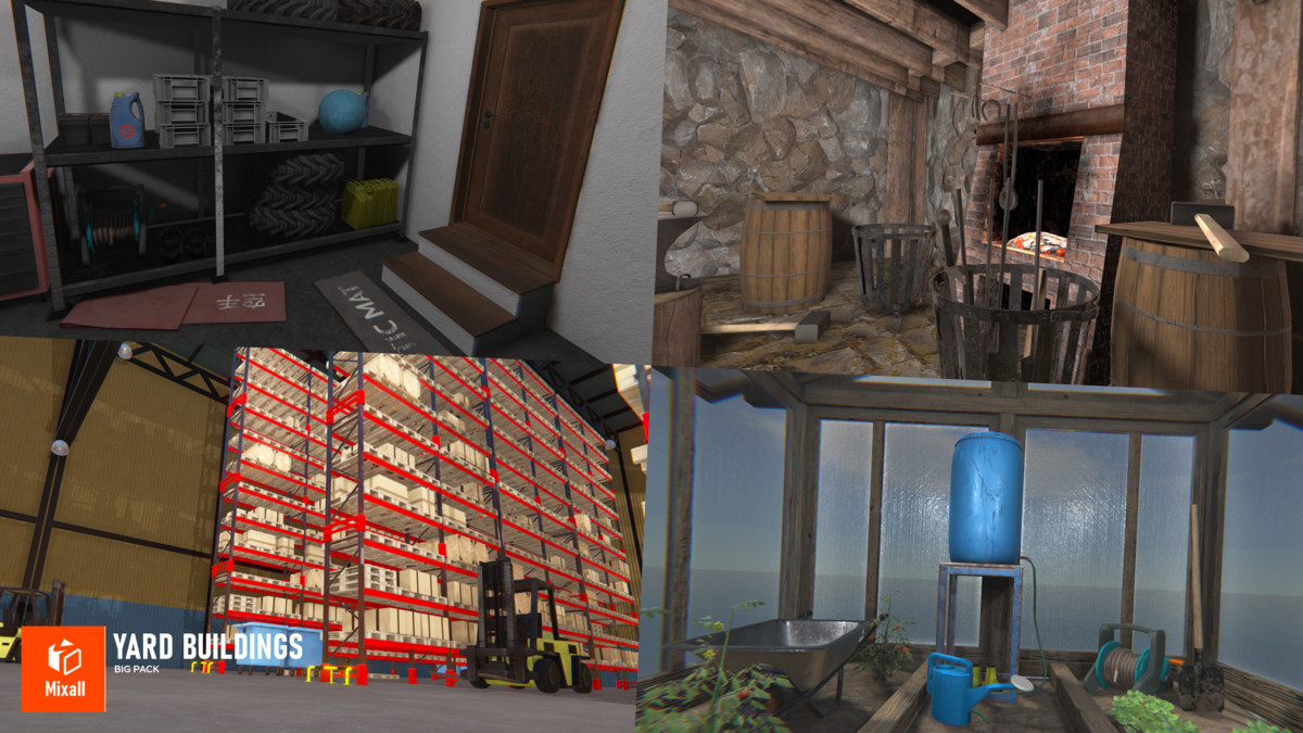 Yard buildings - Big Pack