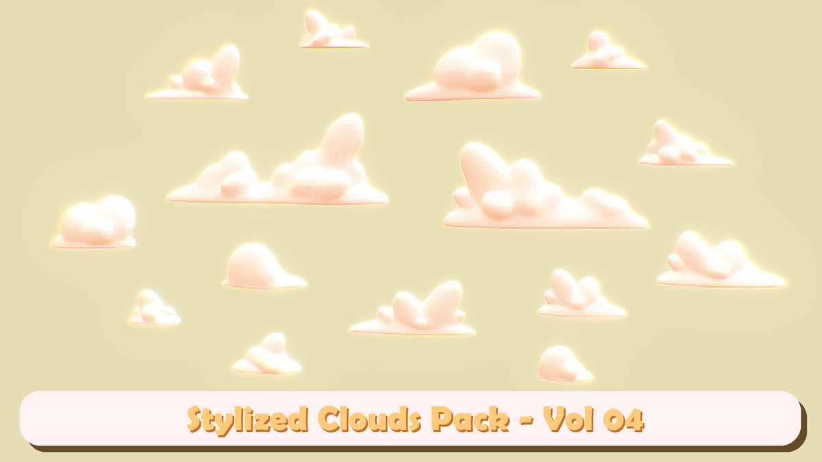 Stylized Clouds Collection