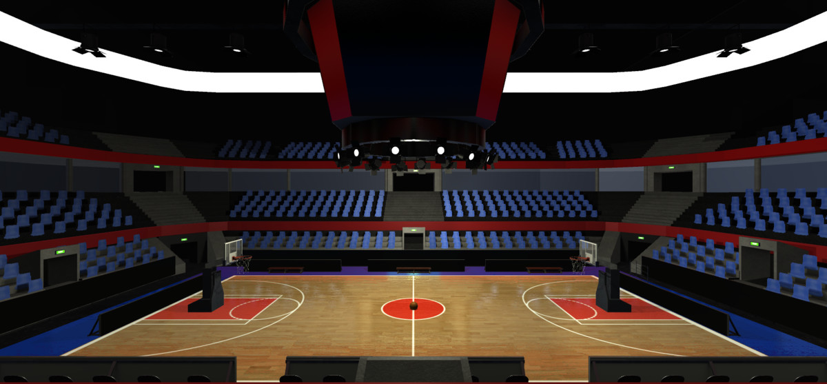 BasketBall stadium Environment