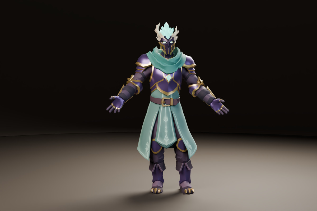 Stylized Modular Characters – Fantasy Mage Pack