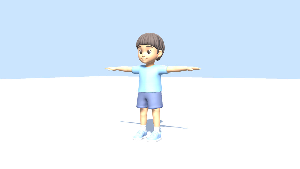Cute Kids Characters - Stylized Cartoon Children Pack (Humanoid Rigged)