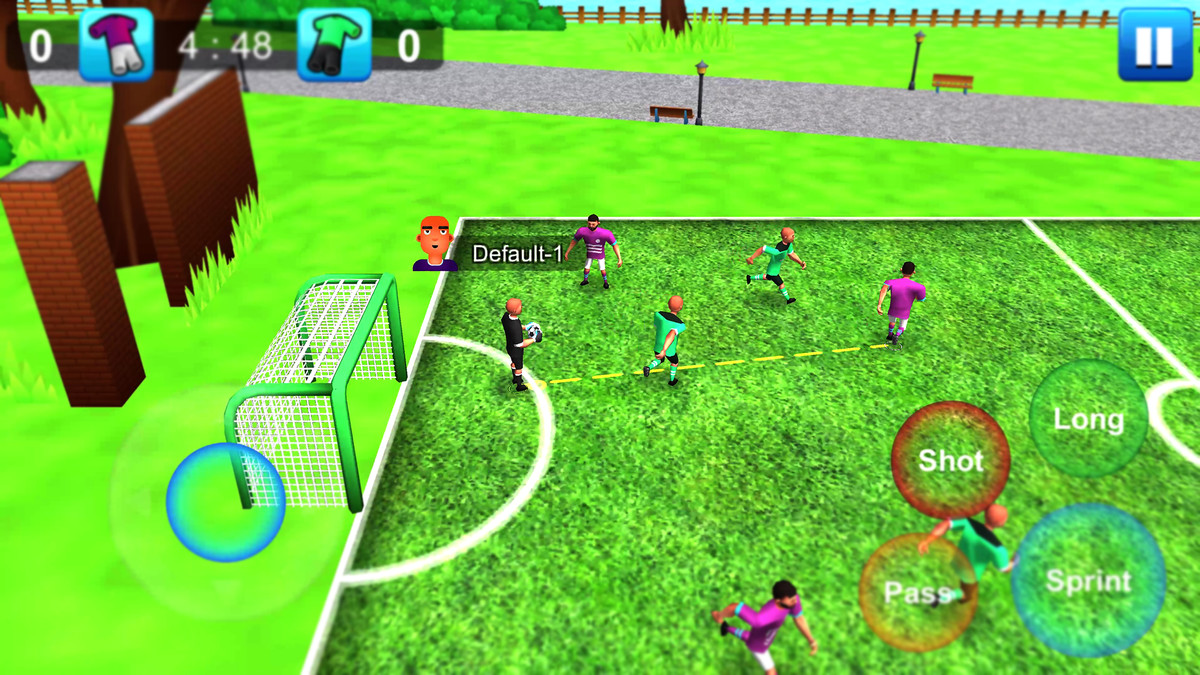 Outdoor Soccer 3D - Game Template, image 10
