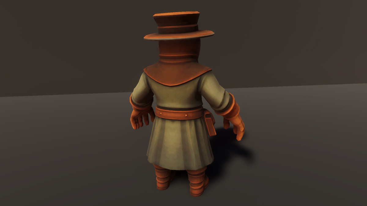 Plague Doctor - Game ready character