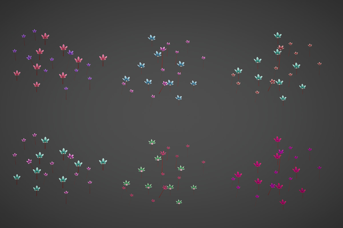 Hand Painted Grass 1