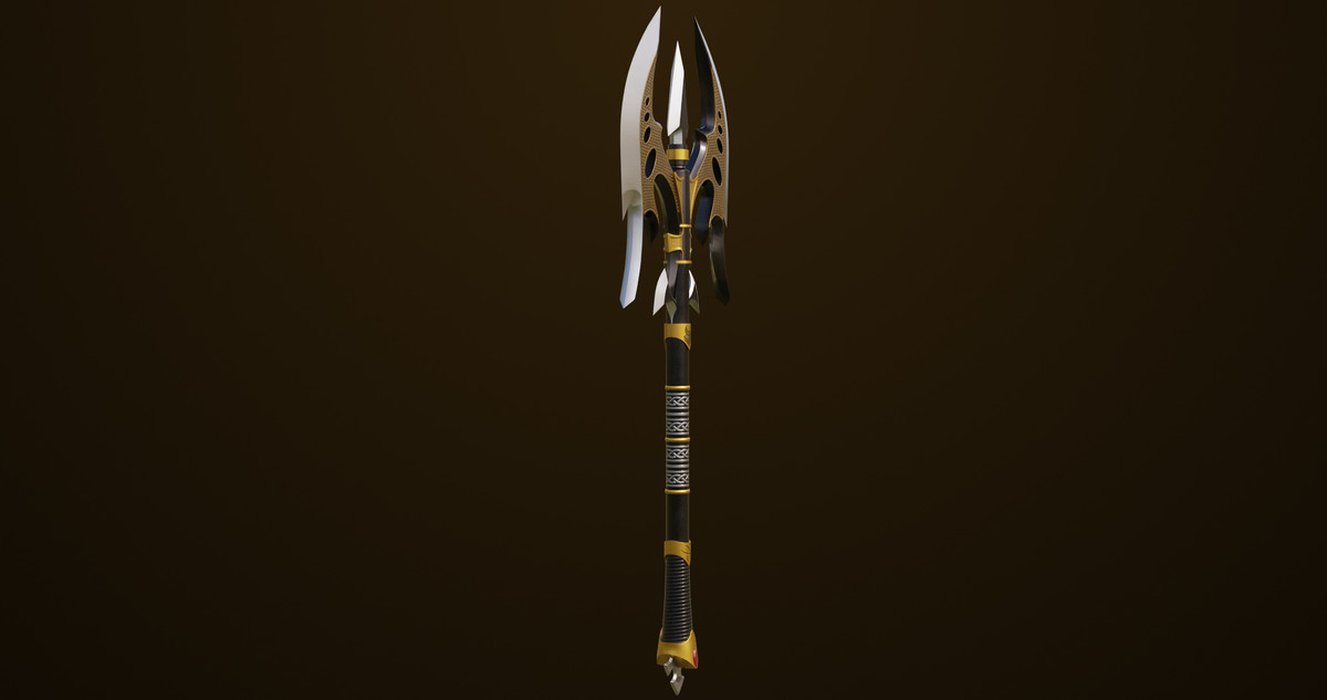 Battle Axe 01 URP HDRP Textures