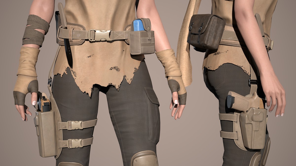 Desert Survivor Character Pack