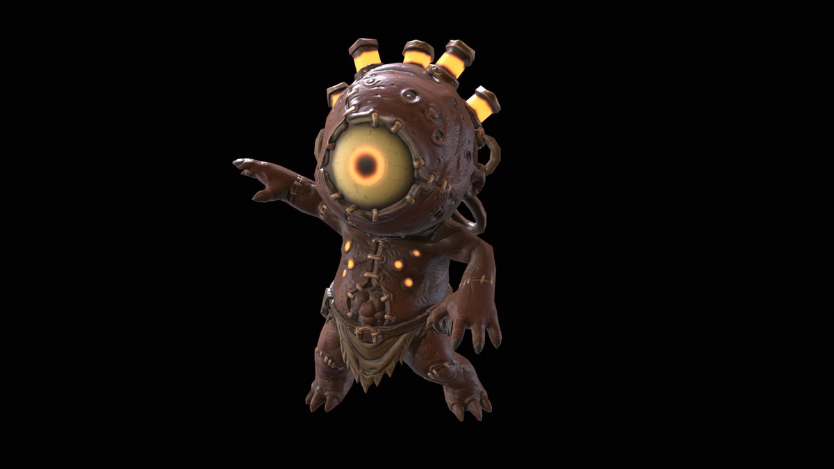 Chibi Necro Zombie Eye
