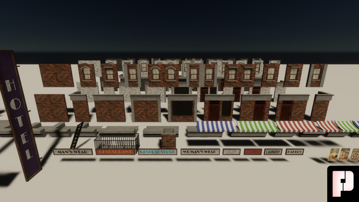 The American City: Modular 1920s Buildings Pack