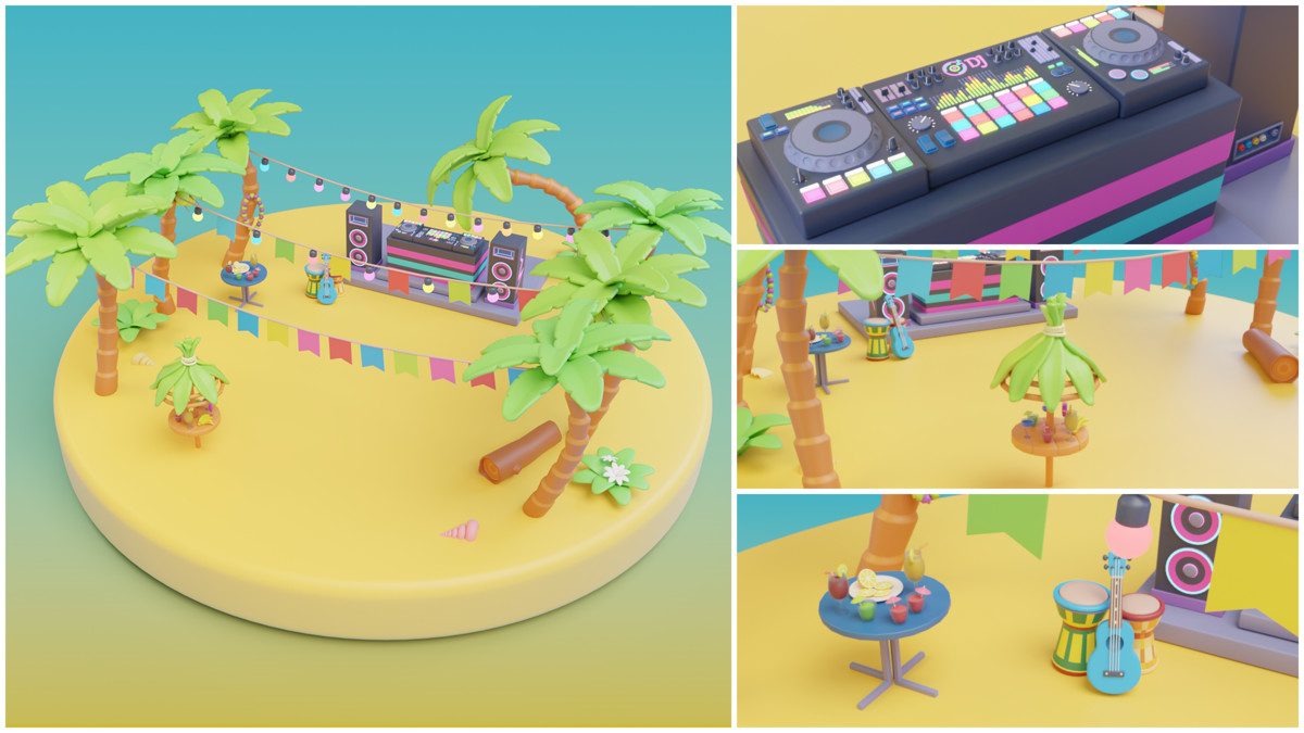 Cozy Summer Beach Pack