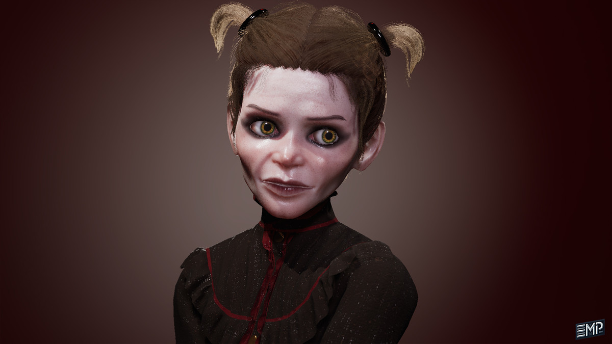 Creepy girl