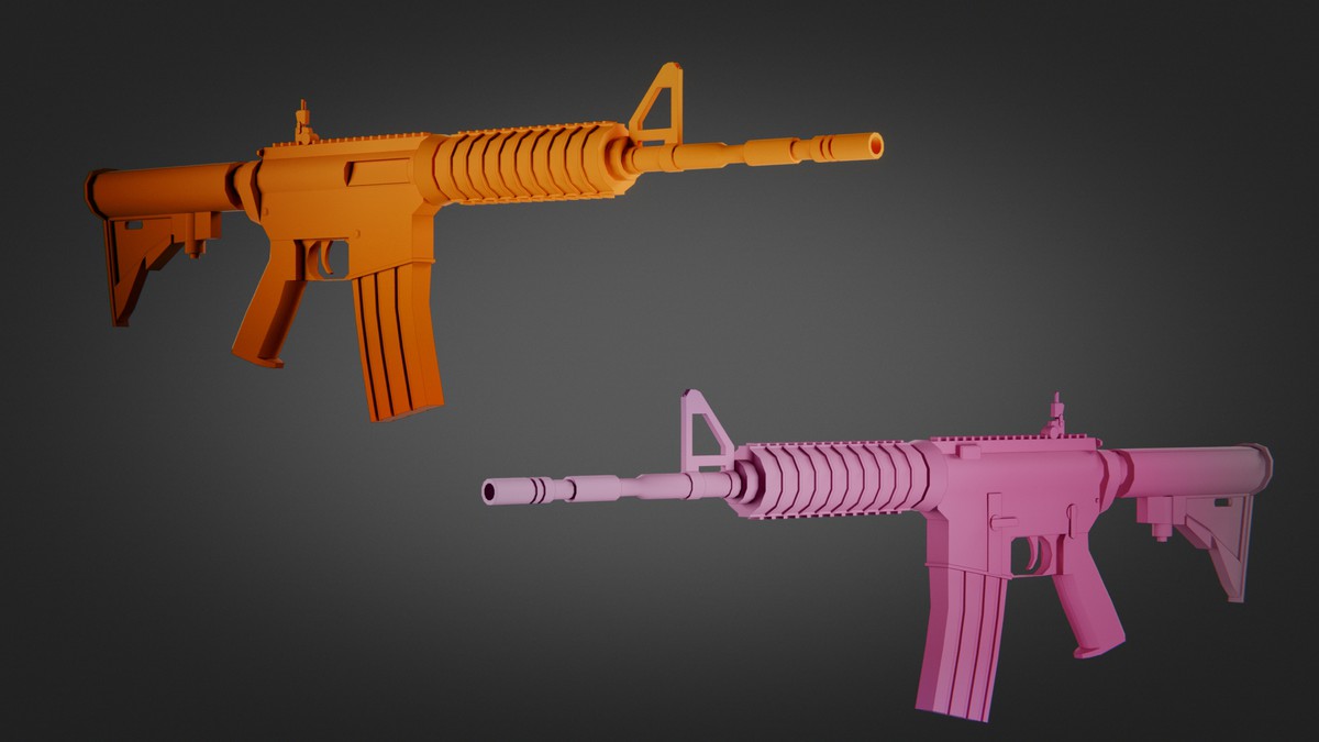 Ultimate Weapon Pack — 23 Guns + 943 Skins (Low Poly, Stylized, FPS/TPS Ready)