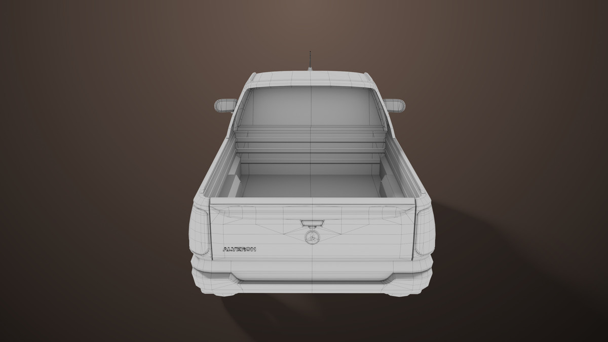 Pickup Truck01 Old Rusty HDRP URP Textures