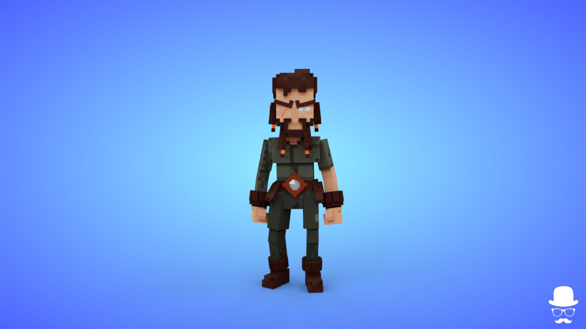 Voxel Viking Characters Pack