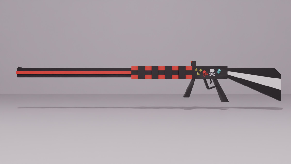 Stylized Low Poly Weapon Pack (Guns & Rifles)