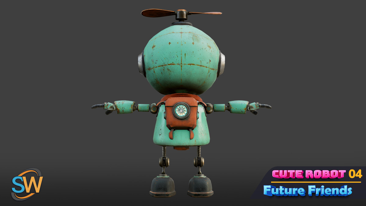 Cute Robot 04 - Future Friends