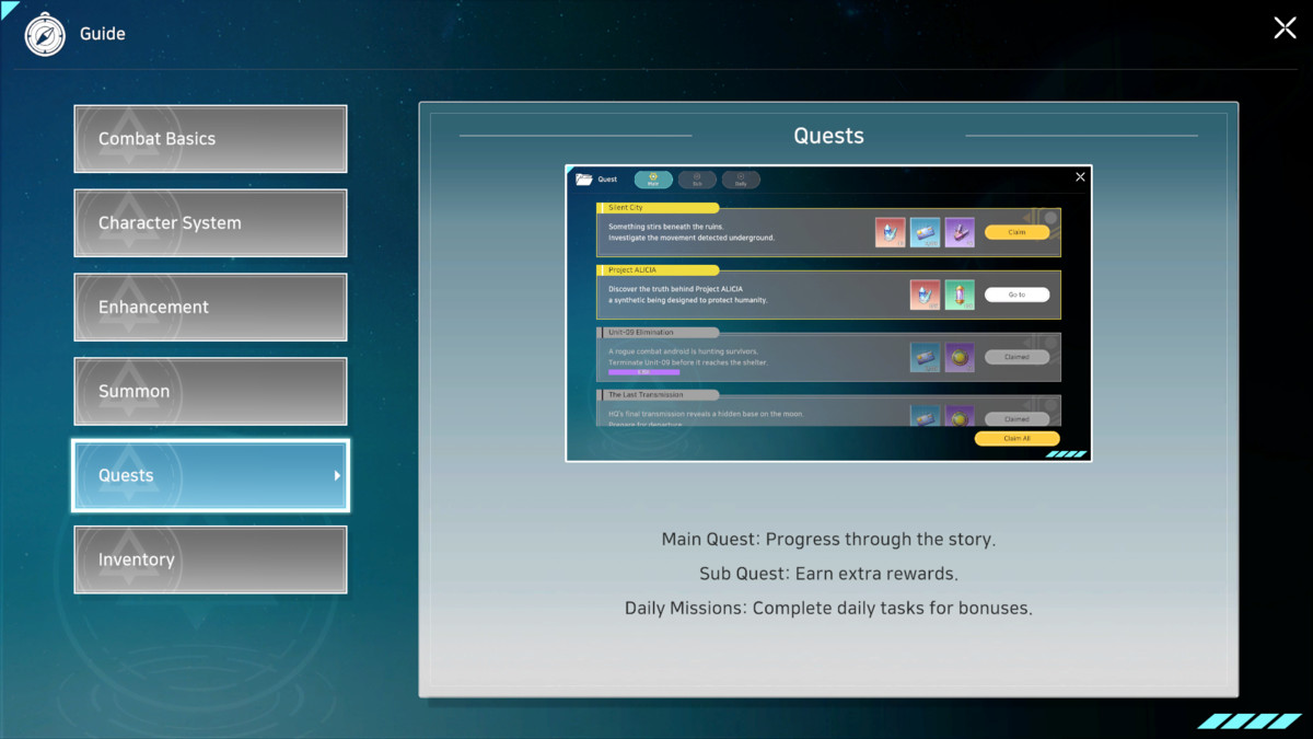 Sci-Fi Turn-Based UI