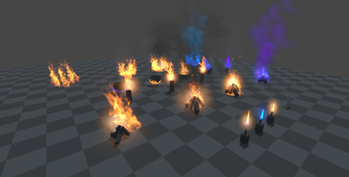 Environment Fire VFX