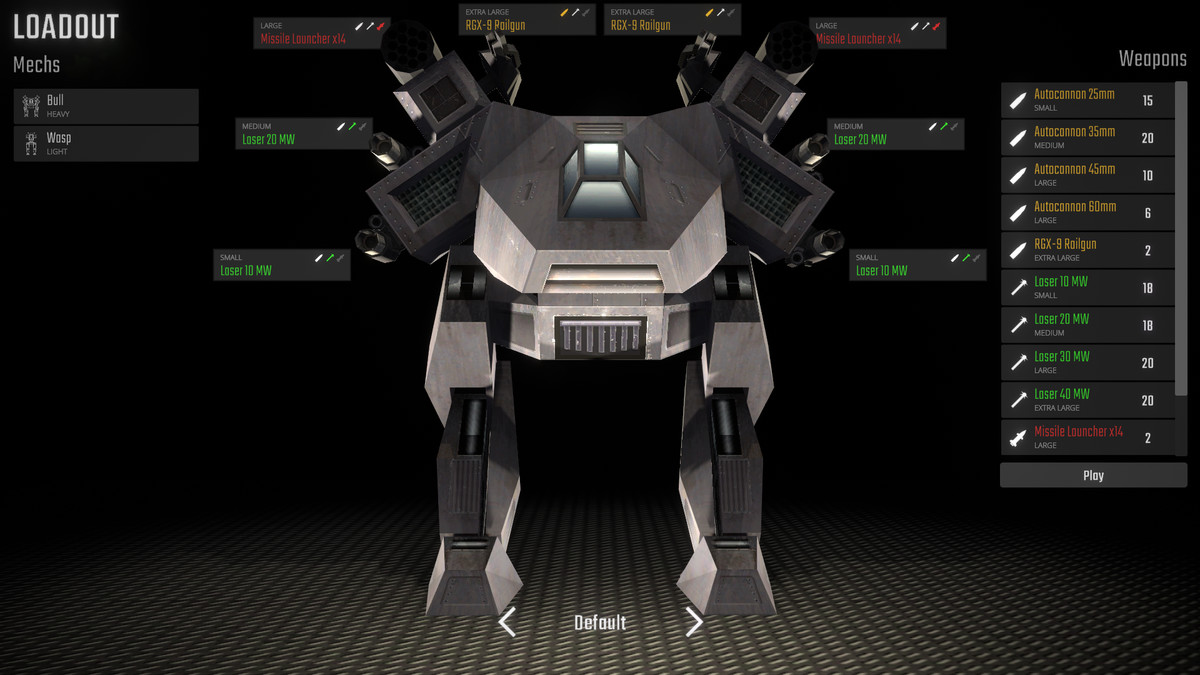 Retro Mech Simulator URP