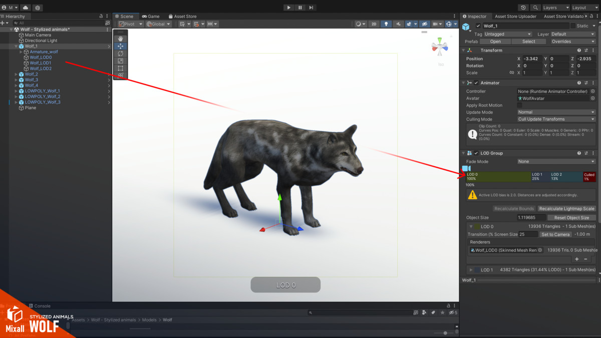 Wolf - Stylized animals