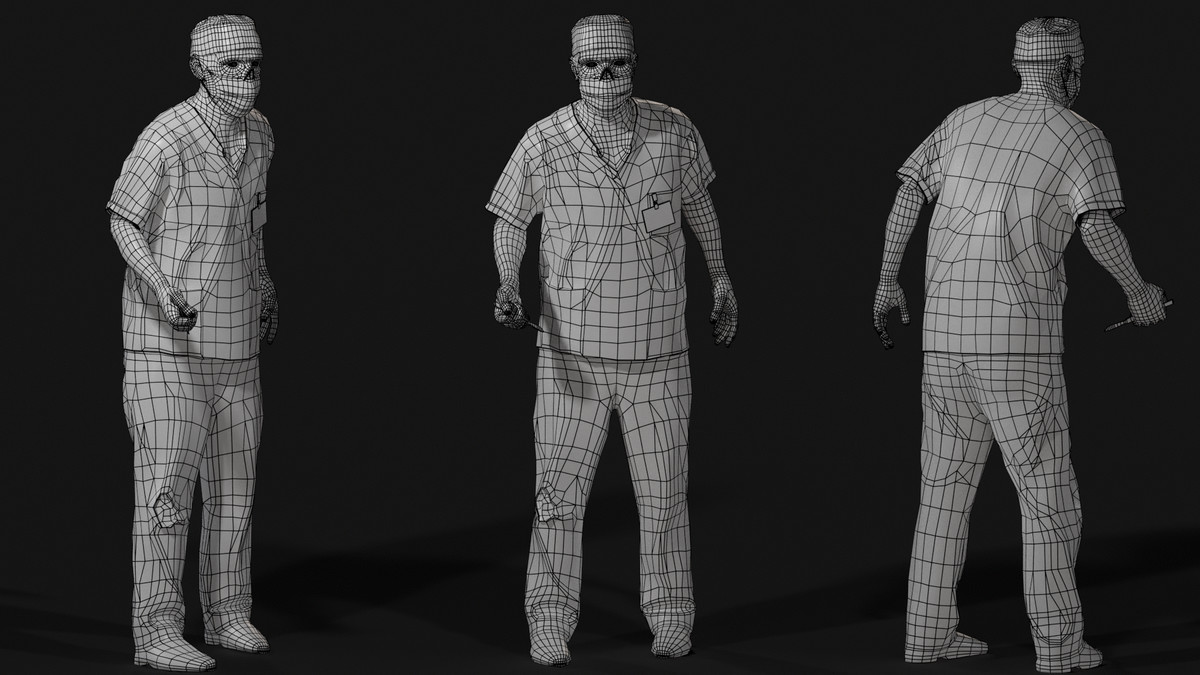 Hospital Surgeon — Zombie Hospital Collection