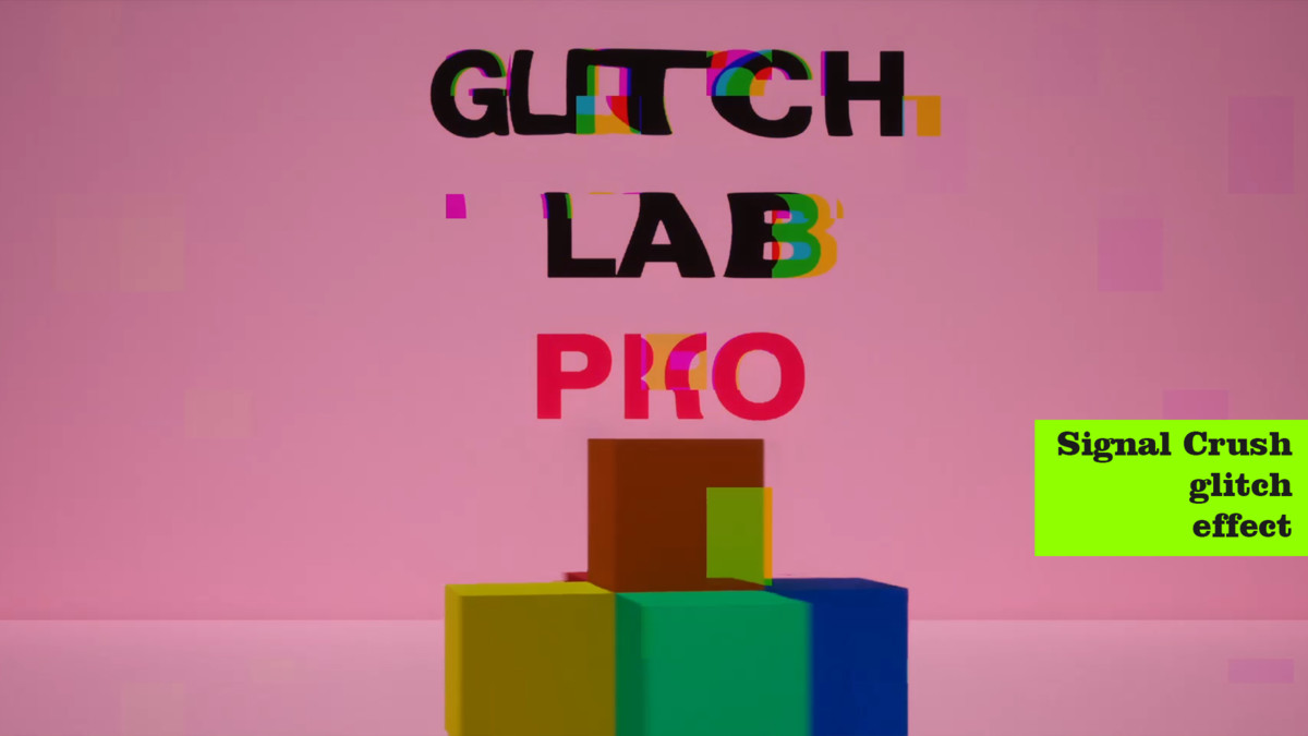 GlitchLab Pro – Analog & Digital Post FX