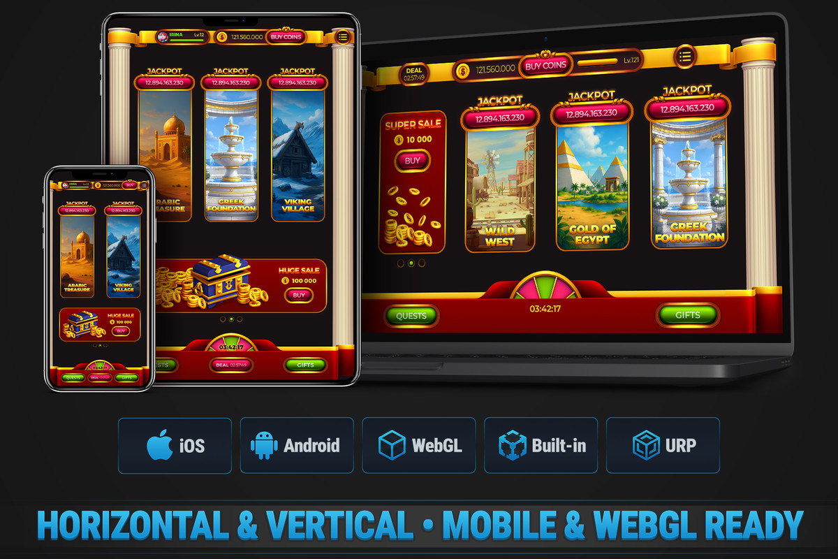MK Slot Bundle • Ancient Civilizations Casino Template