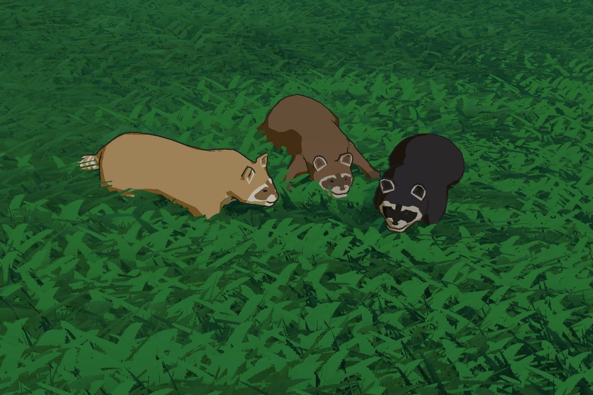 Animated Forest Animals Pack - Low poly stylized models