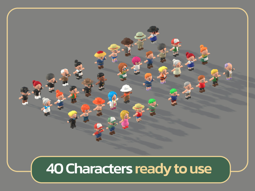 Character Generator Animation pack