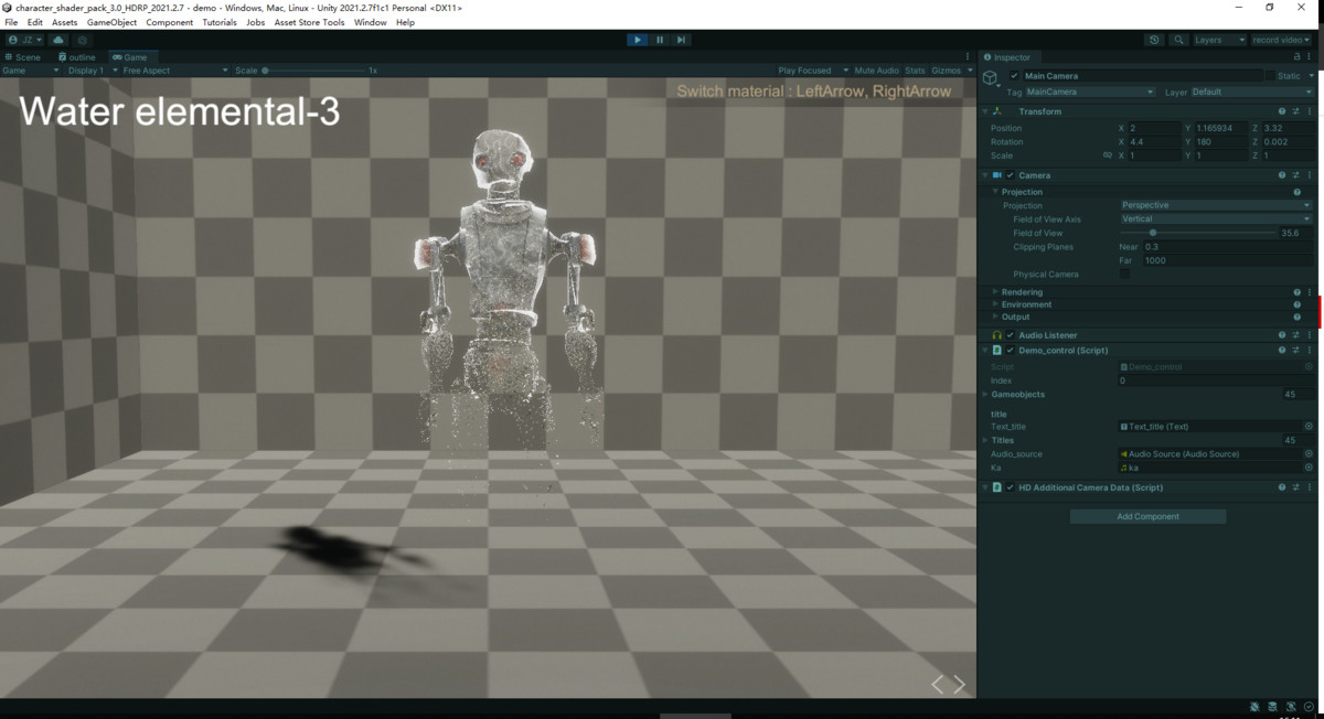Character Shader Pack 3.0 - HDRP